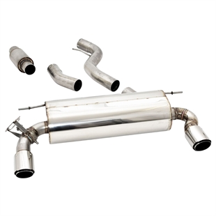 Friedrich Motorsport 76mm Duplex System i Rustfrit Stål BMW 3-serie F30 / F31